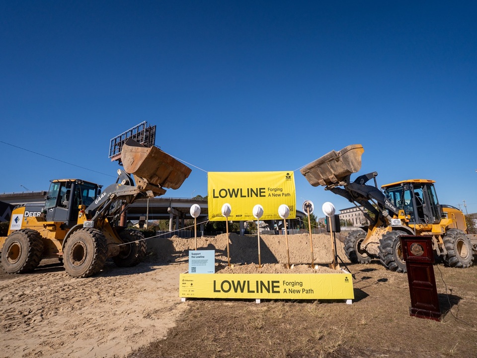 Lowline Ground Breaking