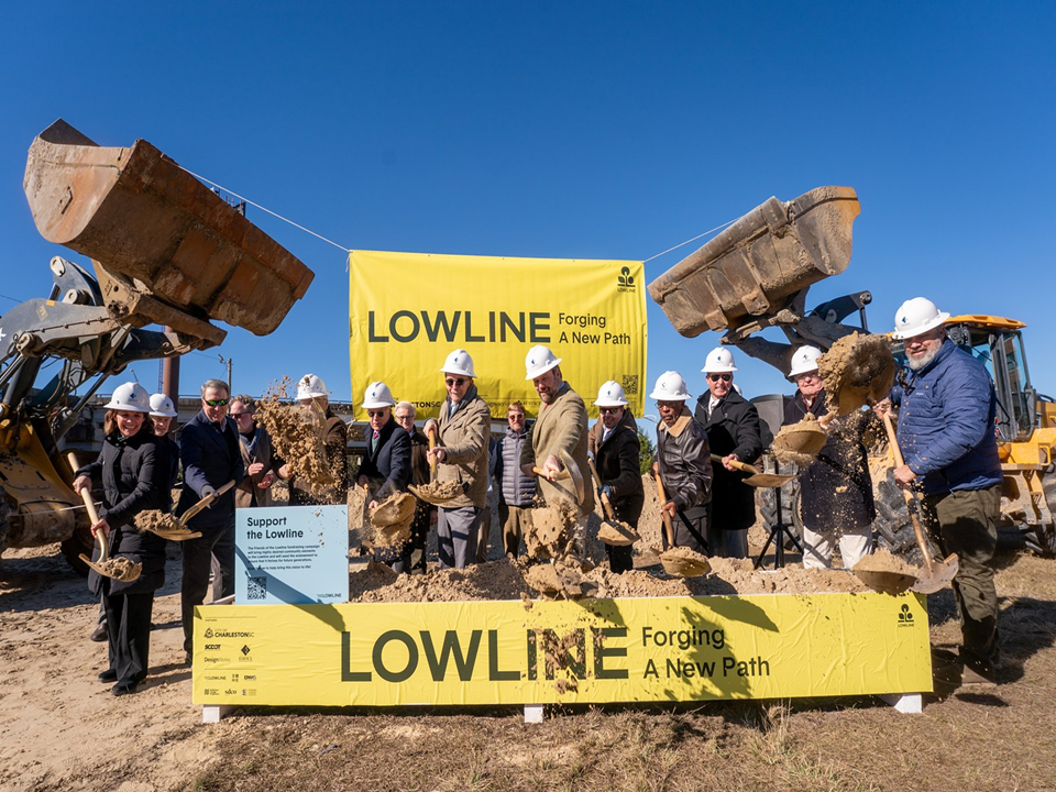 Lowline Ground Breaking
