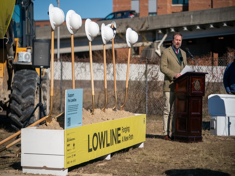 Lowline Ground Breaking